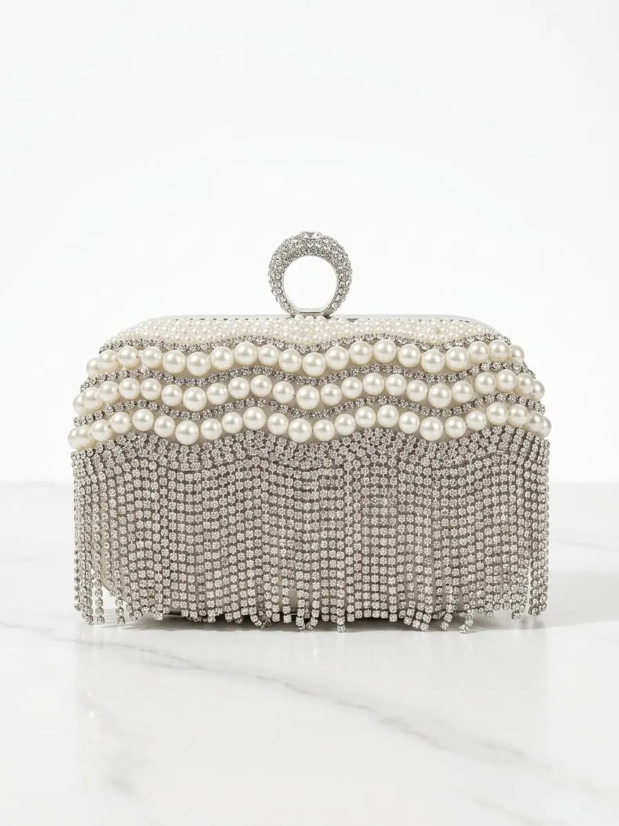 Pochette Cascade — Argent